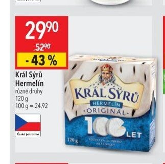 Král Sýrů Hermelín