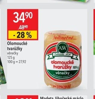 Olomoucké tvarůžky věnečky