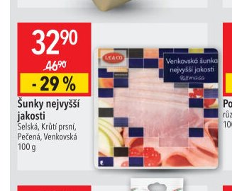 Šunky nejvyšší jakosti