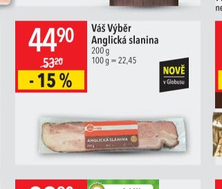 Váš Výběr Anglická slanina