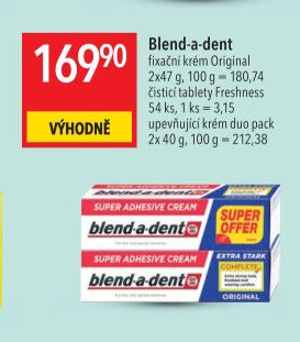Blend-a-dent fixační krém