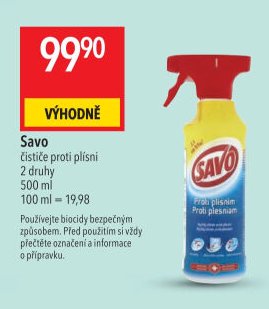 Savo čistič proti plísni