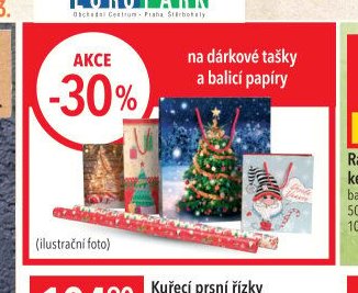 dárkové tašky a balicí papíry