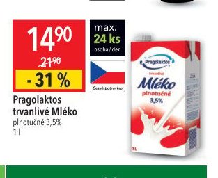 Pragolaktos trvanlivé Mléko