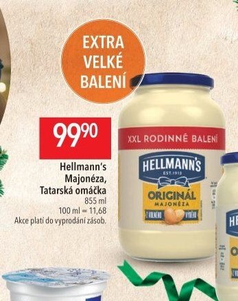 Hellmann's Majonéza, Tatarská omáčka 855 ml