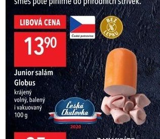 Junior salám Globus