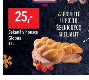 Sekaná v housce Globus
