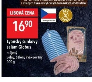 Lyonský šunkový salám Globus