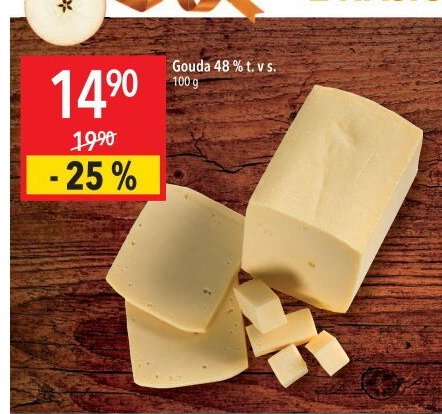 Gouda 48 % t. v s.