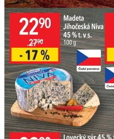 Madeta Jihočeská Niva