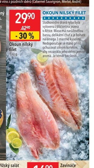 Okoun nilský filet