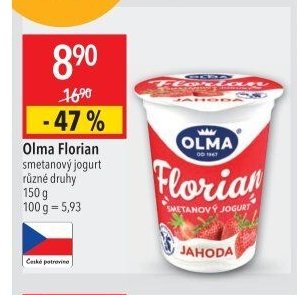 Olma Florian smetanový jogurt