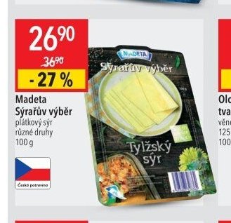 Madeta Sýrařův výběr