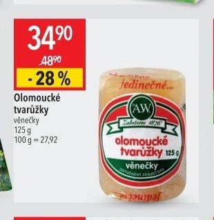 Olomoucké tvarůžky věnečky