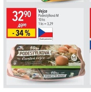 Vejce Podestýlková M