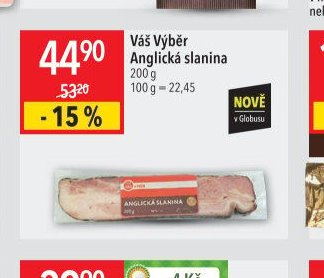 Váš Výběr Anglická slanina