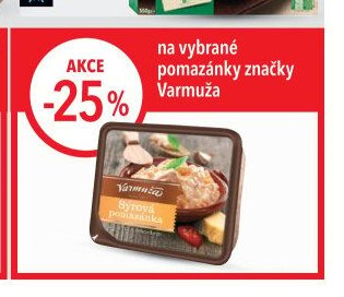 Varmuža pomazánky