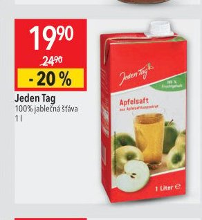 Jeden Tag 100% jablečná šťáva