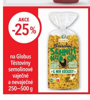 Globus Těstoviny semolinové vaječné