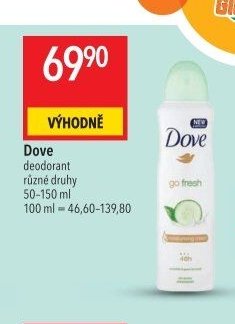 Dove deodorant
