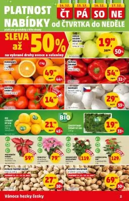 akční leták Penny Market 14.12.2023-19.12.2023