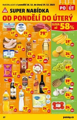 akční leták Penny Market 14.12.2023-19.12.2023