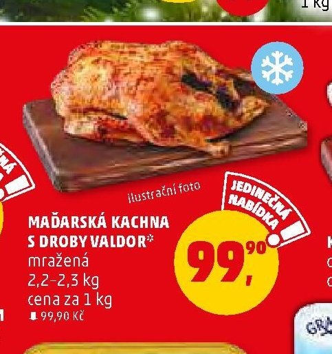 Maďarská kachna s droby Valdor 2,2-2,3 kg