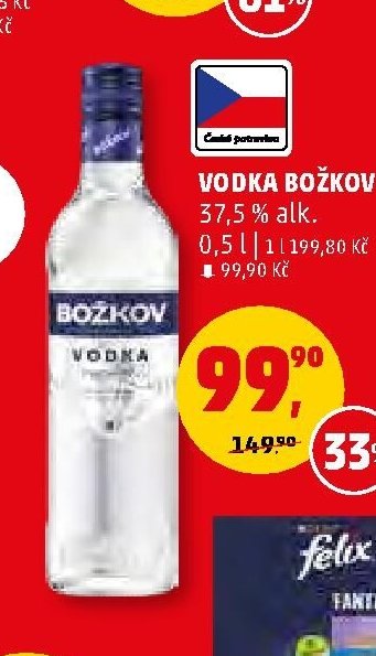 Vodka Božkov 0,5 l