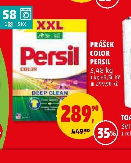 Prášek Color Persil 3,48 kg