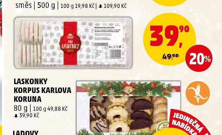 LASKONKY KORPUS KARLOVA KORUNA