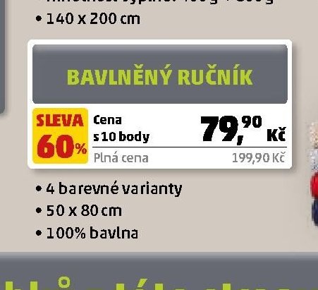 Bavlněný ručník