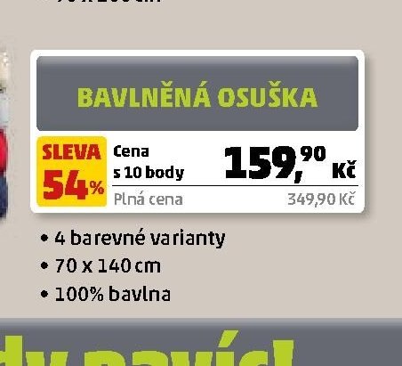 Bavlněná osuška