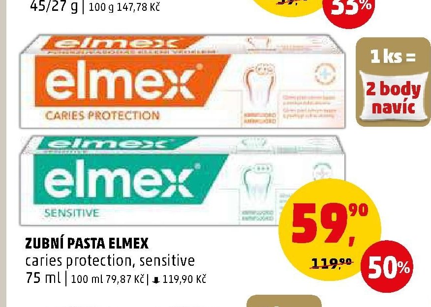 Zubní pasta Elmex