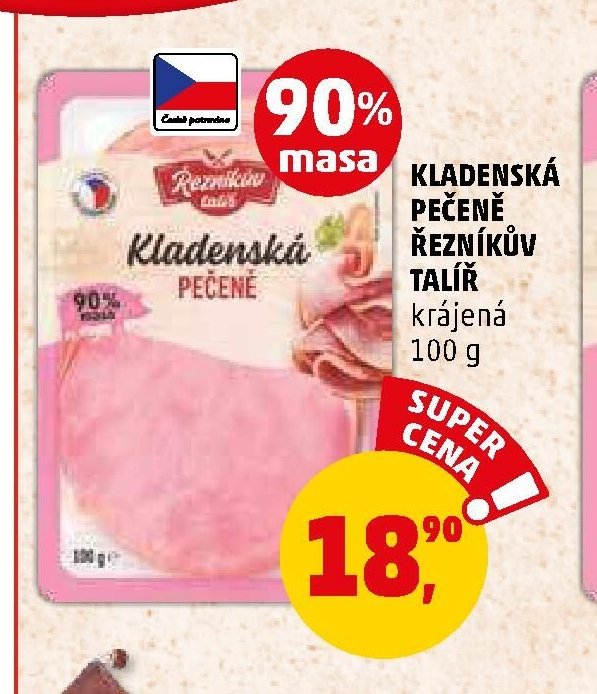KLADENSKÁ PEČENĚ ŘEZNÍKŮV TALÍŘ