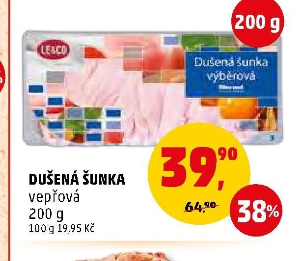 DUŠENÁ ŠUNKA vepřová 200 g