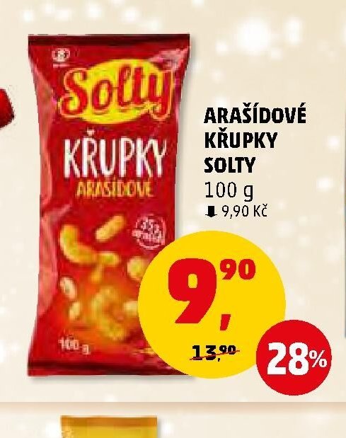 Arašídové křupky Solty