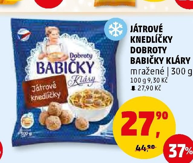 Játrové knedlíčky Dobroty Babičky Kláry