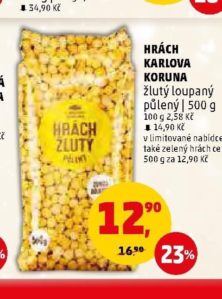 Hrách Karlova Koruna