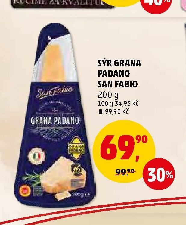 SÝR GRANA PADANO SAN FABIO