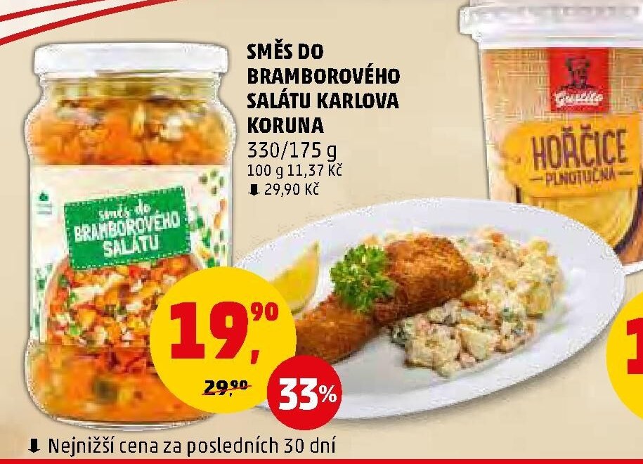 SMĚS DO BRAMBOROVÉHO SALÁTU KARLOVA KORUNA