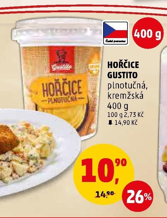 HOŘČICE GUSTITO