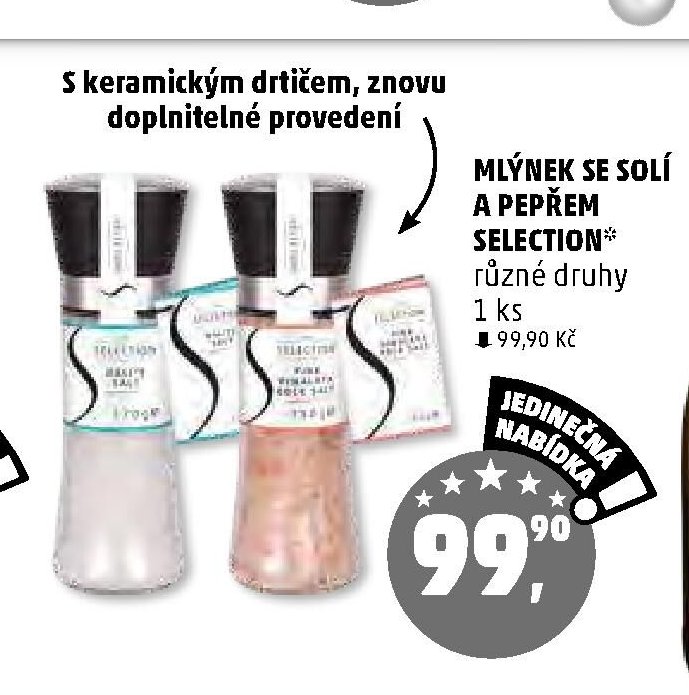 MLÝNEK SE SOLÍ A PEPŘEM SELECTION