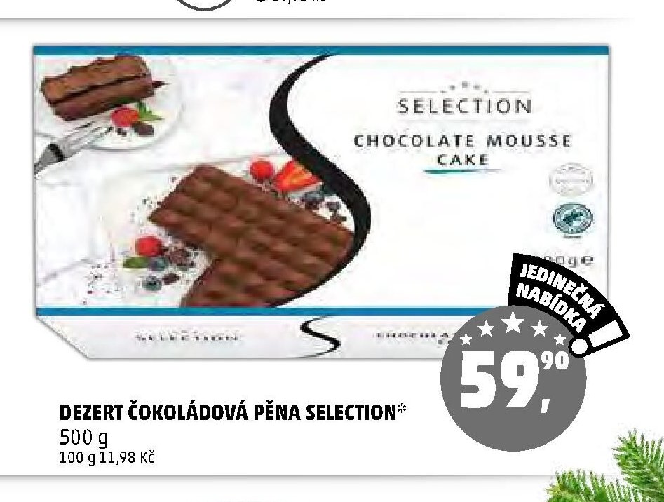 DEZERT ČOKOLÁDOVÁ PĚNA SELECTION*