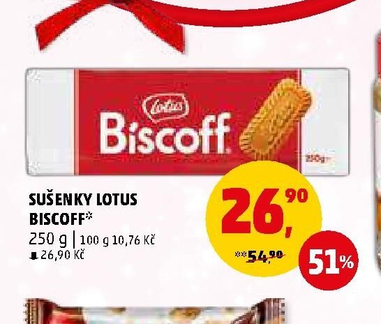 SUŠENKY LOTUS BISCOFF