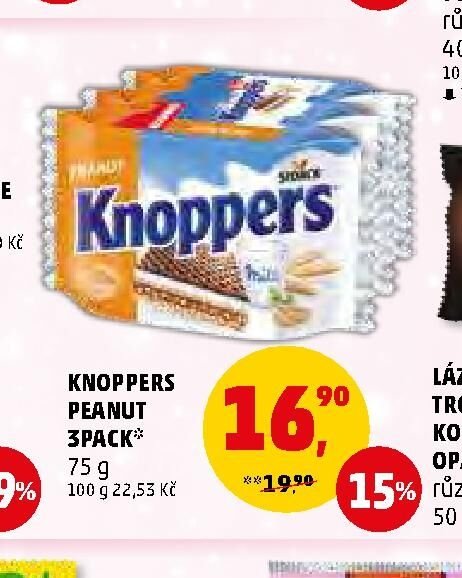 KNOPPERS PEANUT 3PACK