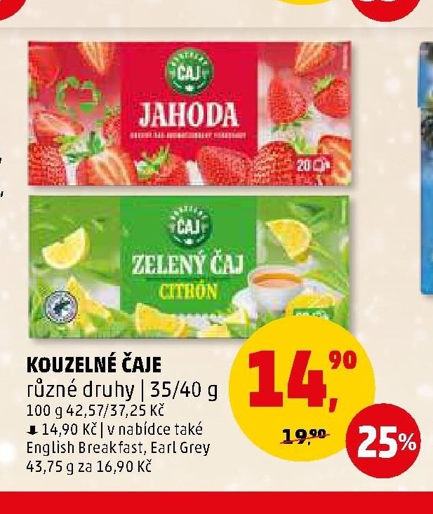 KOUZELNÉ ČAJE