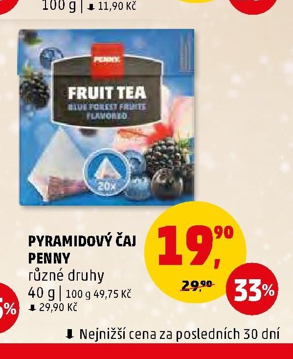 PYRAMIDOVÝ ČAJ PENNY