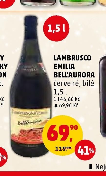 Lambrusco Emilia Bell'Aurora
