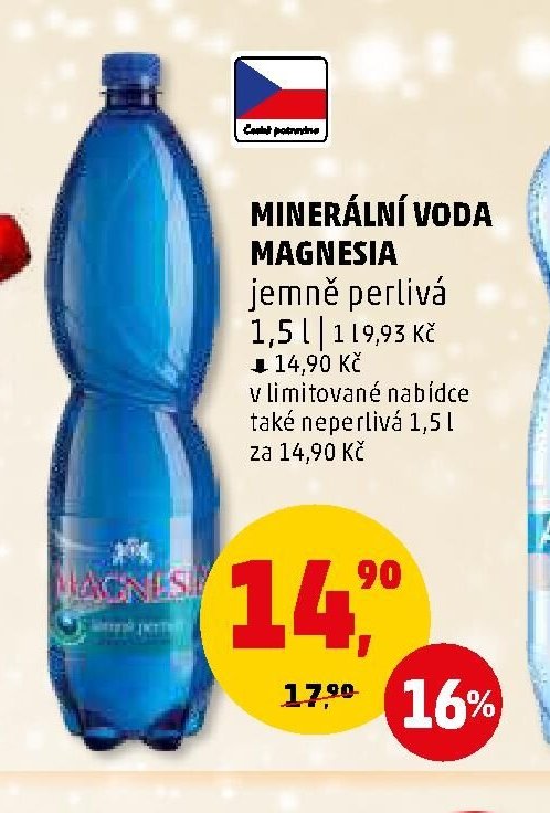 MINERÁLNÍ VODA MAGNESIA