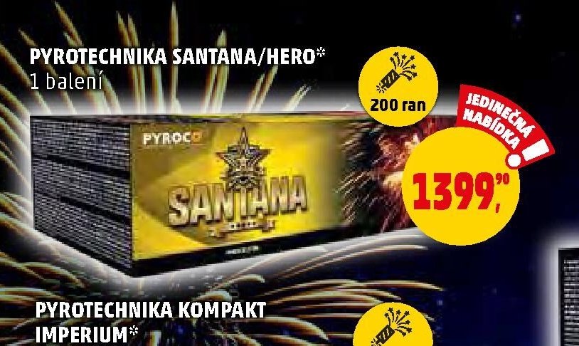 PYROTECHNIKA SANTANA/HERO
